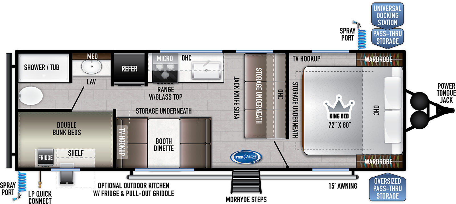 2023 EAST TO WEST RV DELLA TERRA 250BH